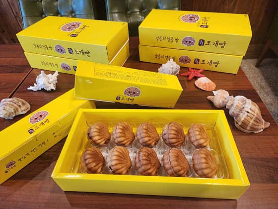 10구_기본조개빵 메뉴 사진(네이버)