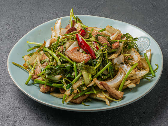 미나리 항정살 메뉴 사진(네이버)