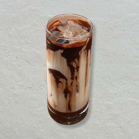리얼초코라떼 메뉴 사진(네이버)