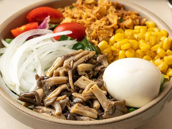 그릴드 머쉬룸 포케 메뉴 사진(네이버)