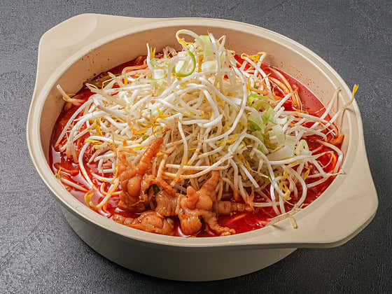 국물무뼈닭발 메뉴 사진(네이버)