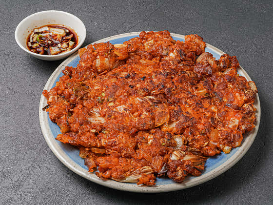베이컨 김치전 메뉴 사진(네이버)