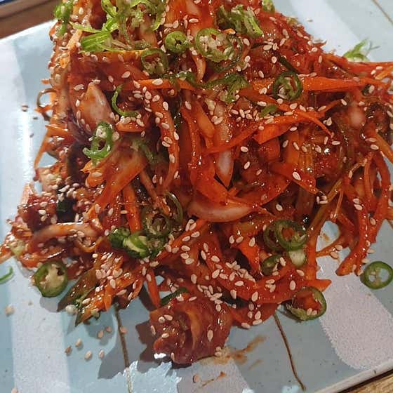 골뱅이무침회 메뉴 사진(네이버)