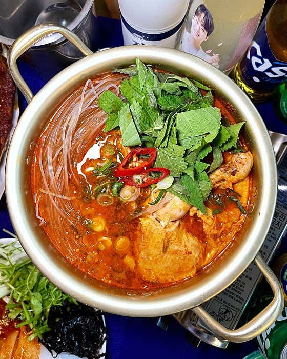 닭매운탕 메뉴 사진(네이버)