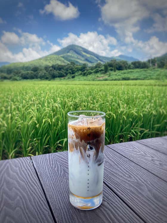 바닐라라떼 메뉴 사진(네이버)