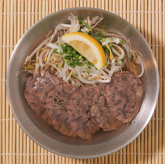 아롱사태 쌀국수(한정) 메뉴 사진(네이버)
