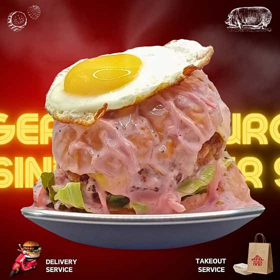 크림소스버거 메뉴 사진(네이버)