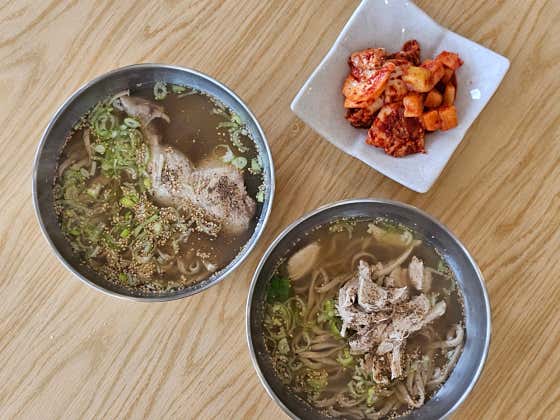 닭칼국수 메뉴 사진(네이버)