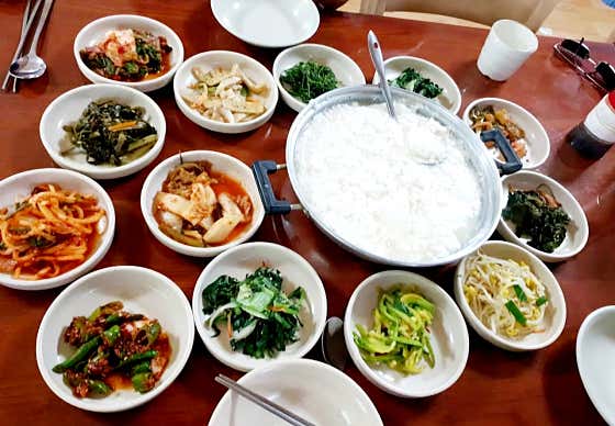 토박이순두부정식 메뉴 사진(네이버)