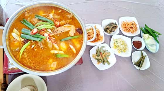 토종닭볶음탕 메뉴 사진(네이버)