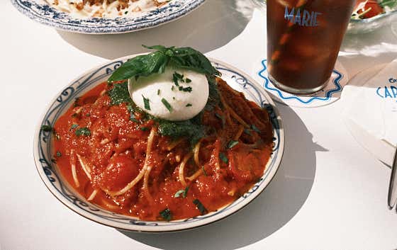 뽀모도로 & 부라타 치즈 메뉴 사진(네이버)