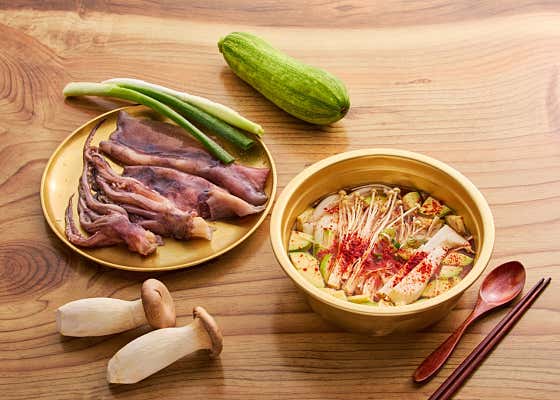 양푼 통오징어찌개 메뉴 사진(네이버)