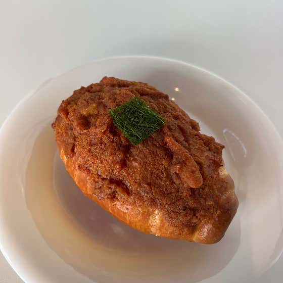 명란마요 소금빵 메뉴 사진(네이버)