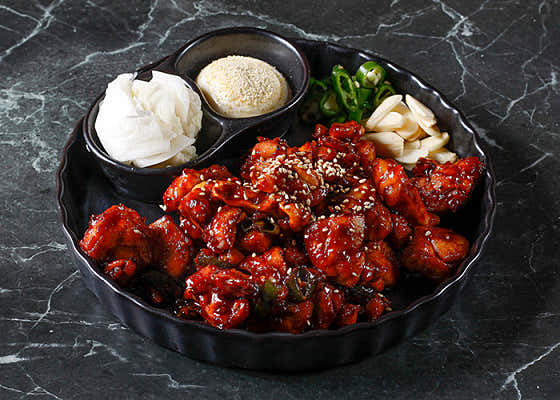 짚불 불닭구이 메뉴 사진(네이버)