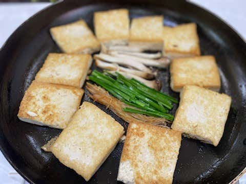 들기름 두부구이 메뉴 사진(네이버)