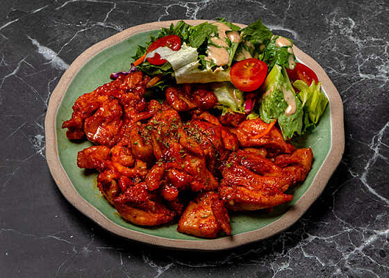 매콤치즈닭구이 메뉴 사진(네이버)