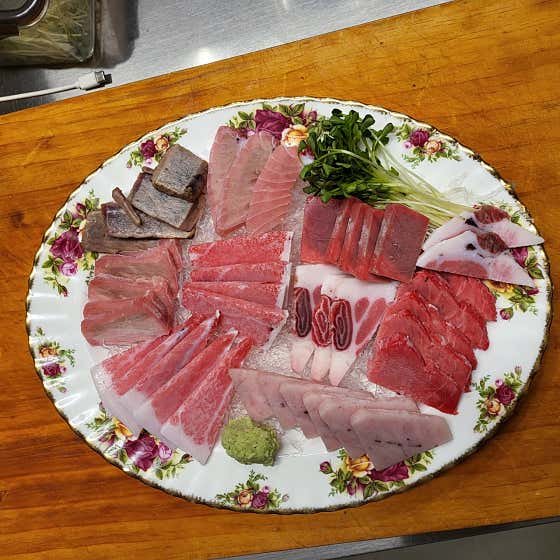 고급참치 25P 메뉴 사진(네이버)