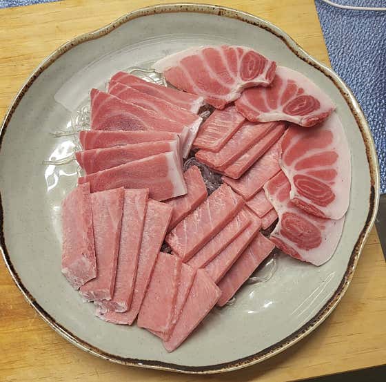 스페셜참치 20p 메뉴 사진(네이버)
