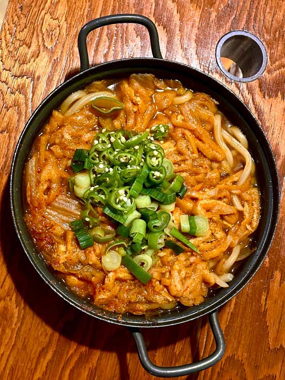 🔥🔥김치우동🧡 메뉴 사진(네이버)