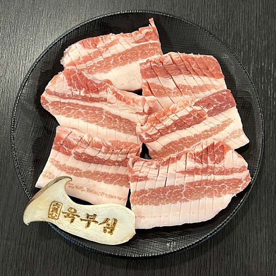 숙성삼겹살 메뉴 사진(네이버)