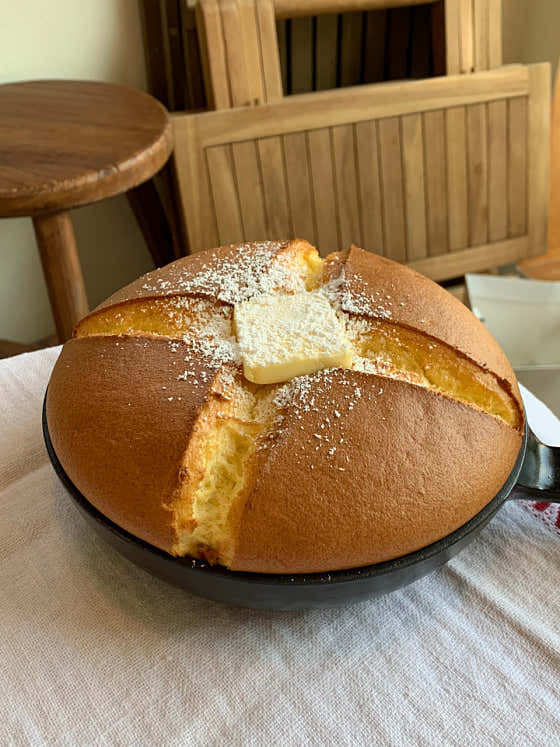 (사전예약) 카스텔라팬케이크 메뉴 사진(네이버)