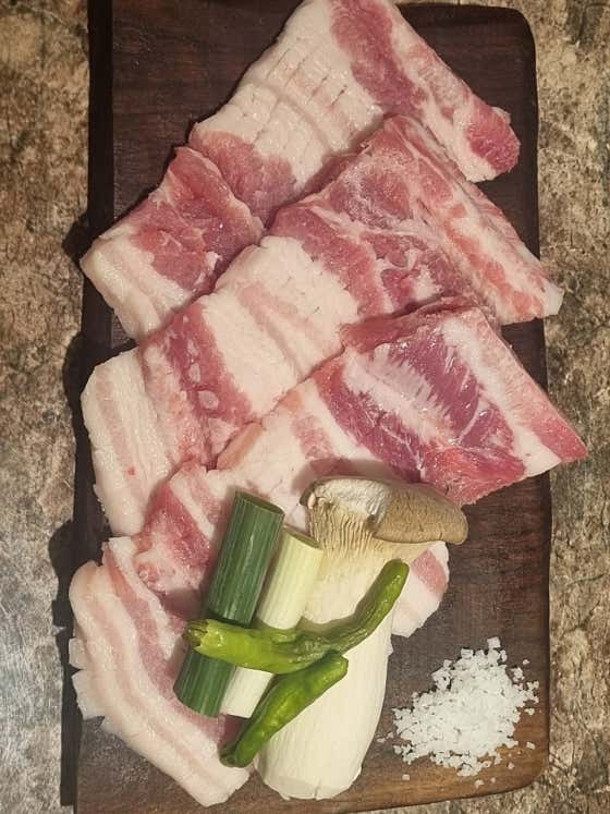 열흘 제주 생갈비 메뉴 사진(네이버)