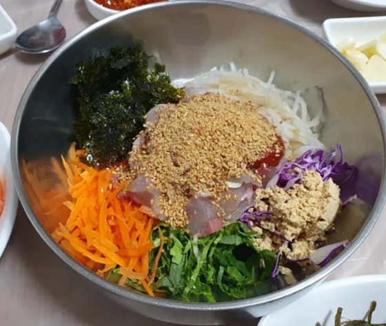 물회/횟밥 메뉴 사진(네이버)