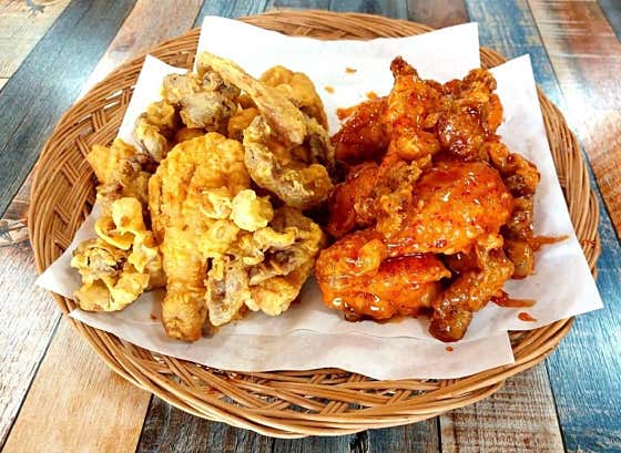 장터반반통닭 메뉴 사진(네이버)