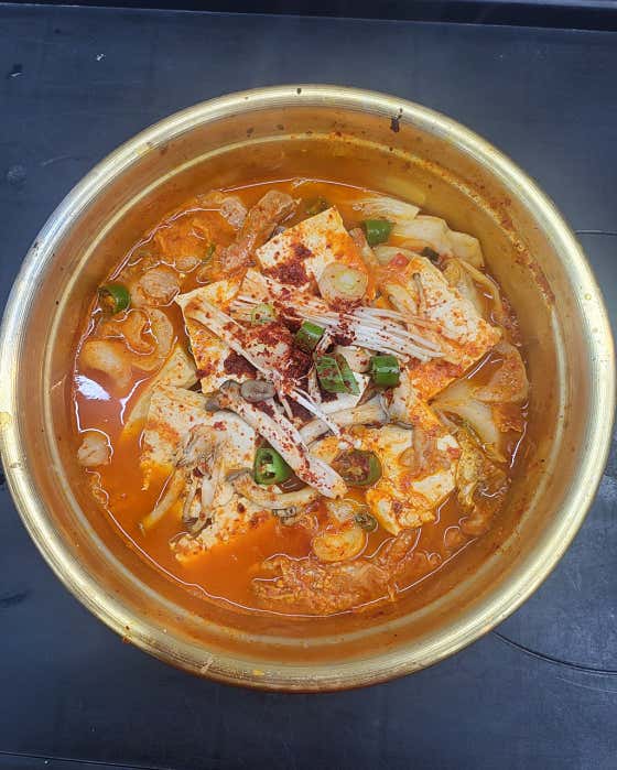 양푼돼지김치찌개 메뉴 사진(네이버)