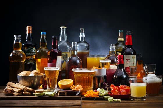 생맥주/소주/와인/하이볼/위스키 메뉴 사진(네이버)