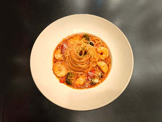 관자새우토마토파스타 메뉴 사진(네이버)