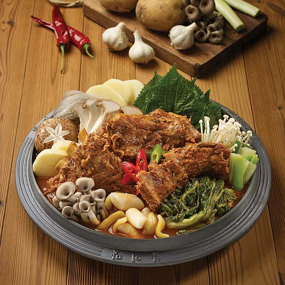 참이맛감자탕 메뉴 사진(네이버)