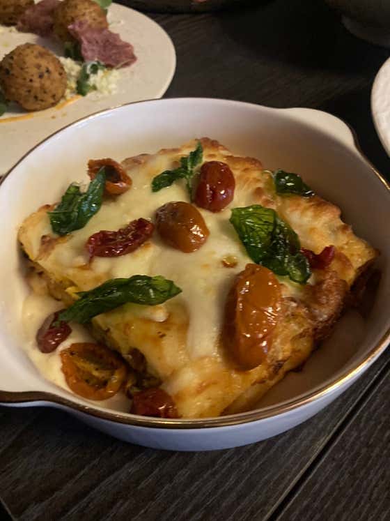 라자냐 메뉴 사진(네이버)