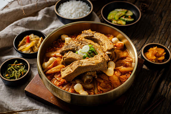 등갈비김치찜 메뉴 사진(네이버)