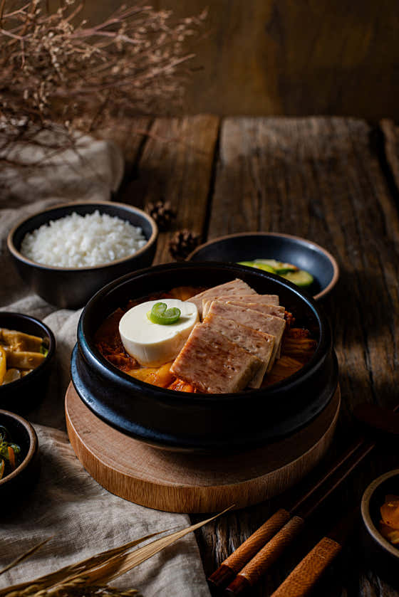 스팸김치찜 메뉴 사진(네이버)