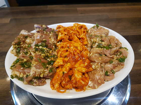 ~꼬들야들쫄깃~닭세트메뉴!! 메뉴 사진(네이버)