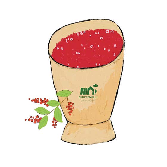 문경오미자 에이드 (ONLY ICE) 메뉴 사진(네이버)