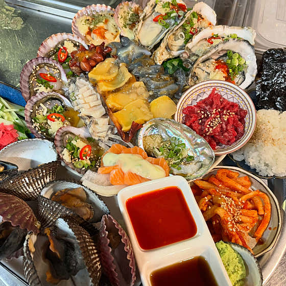 바당한상 메뉴 사진(네이버)