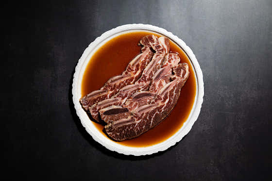 LA 꽃갈비 메뉴 사진(네이버)