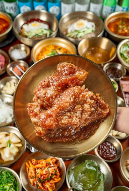 보성녹돈🌱 오돌갈비(200g) 메뉴 사진(네이버)
