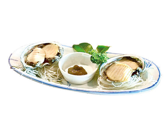 무시아와비(전복사케찜) 사이드메뉴 메뉴 사진(네이버)