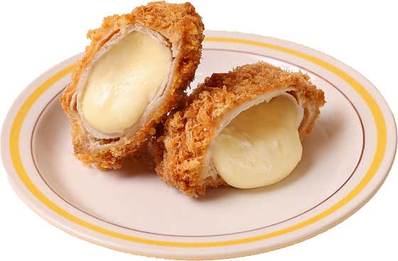 통모짜렐라치즈 롤까스 메뉴 사진(네이버)