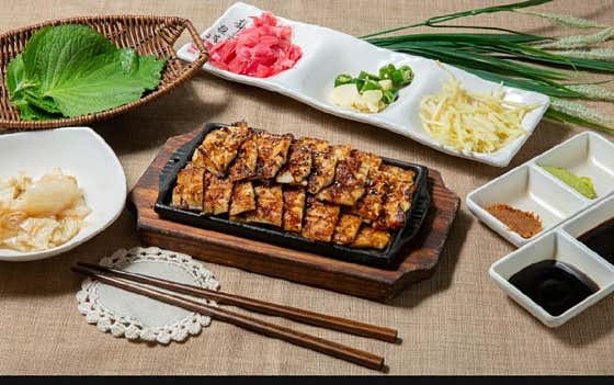 바다 장어구이 3마리 메뉴 사진(네이버)