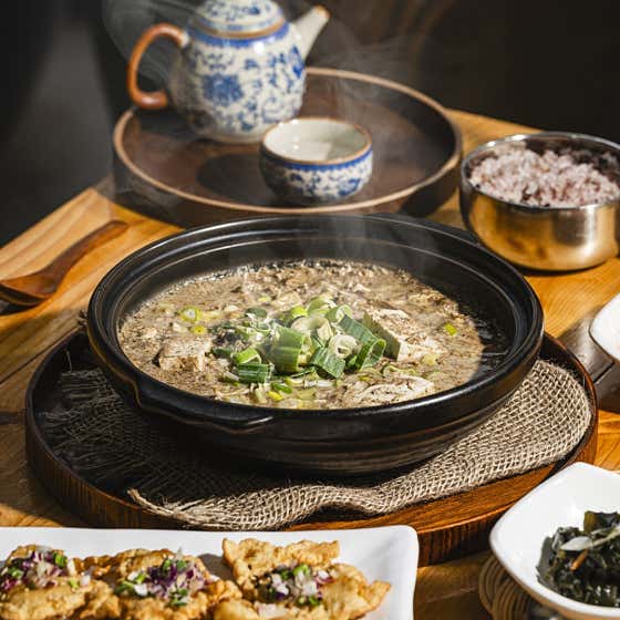 들깨된장전골 (1인분) 메뉴 사진(네이버)