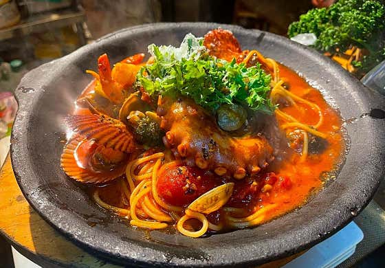빼쉐 파스타 메뉴 사진(네이버)
