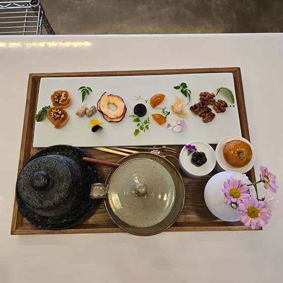 궁중다과(2인상) 메뉴 사진(네이버)