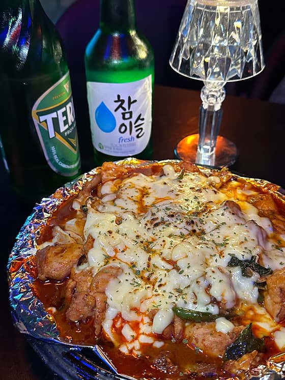 치즈닭갈비&주먹밥 메뉴 사진(네이버)