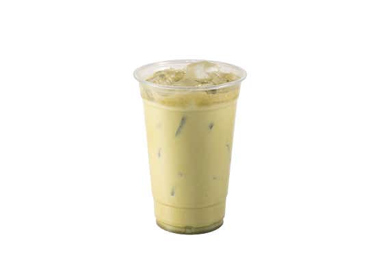 그린티 라떼(HOT/ICE) 메뉴 사진(네이버)