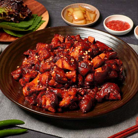 직화불족발 메뉴 사진(네이버)