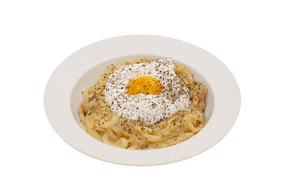베이컨크림우동 메뉴 사진(네이버)